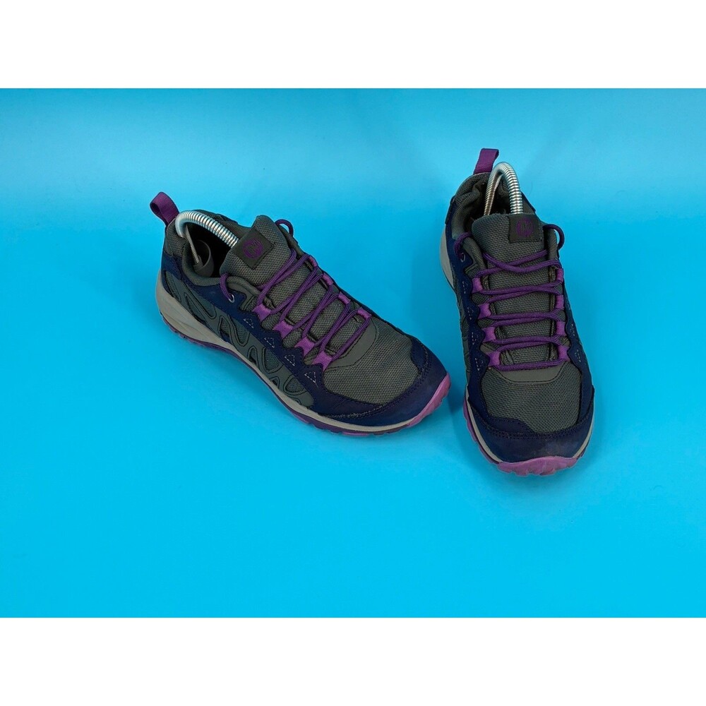 Merrell Lulea QForm 2 Women’s 8 Hiking Trail Shoes Gray Purple J84876